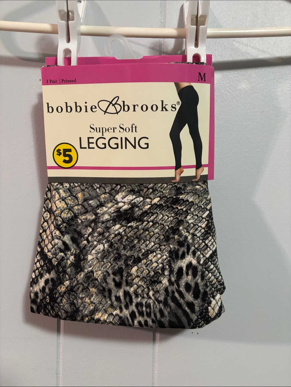 Bobbie Brooks Snake Print Leggings